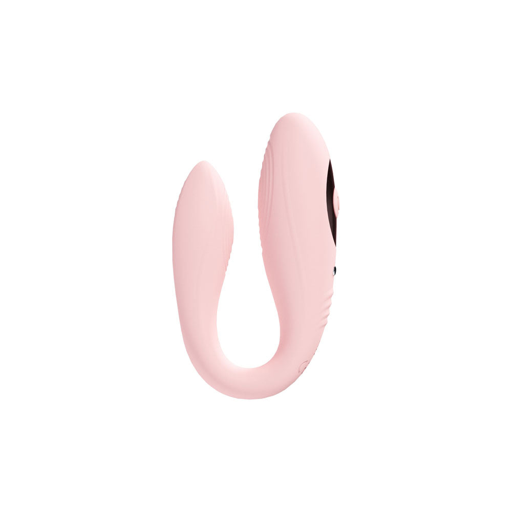 LOVELINE Charme Dual Motor Vibe - Pink Dual Motor Vibrator with Wireless Remote