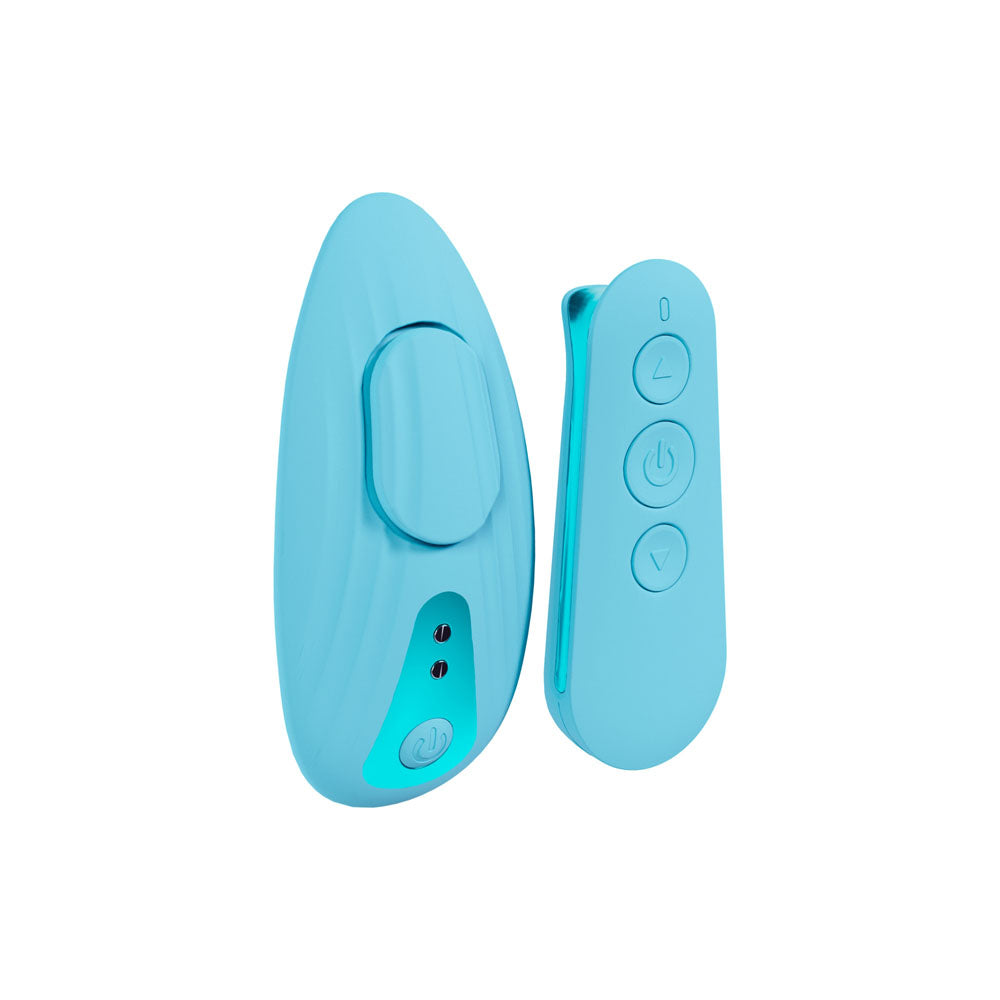 LOVELINE Celeste - Blue Panty Vibrator with Wireless Remote