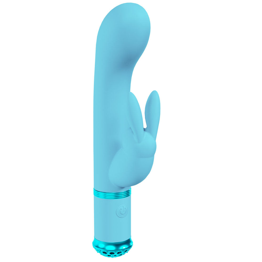 LOVELINE Belle - Blue 15.6cm Rabbit Vibrator