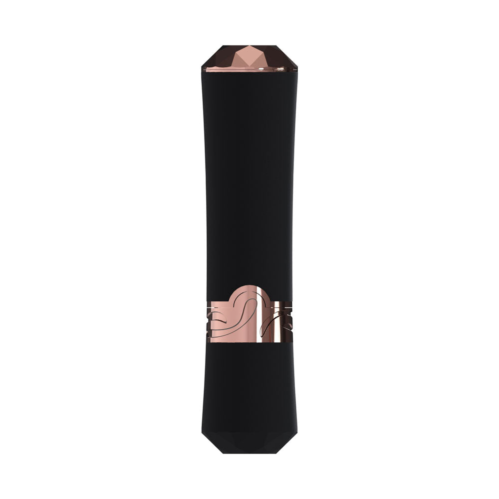 LOVELINE Dahlia - Black/Red 12.5cm Lipstick Vibrator
