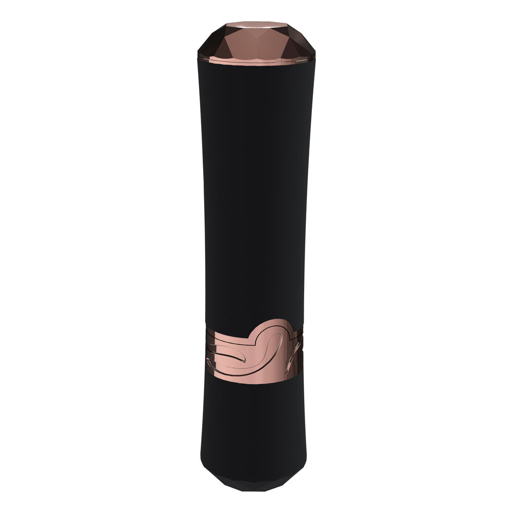 LOVELINE Dahlia - Black/Red 12.5cm Lipstick Vibrator