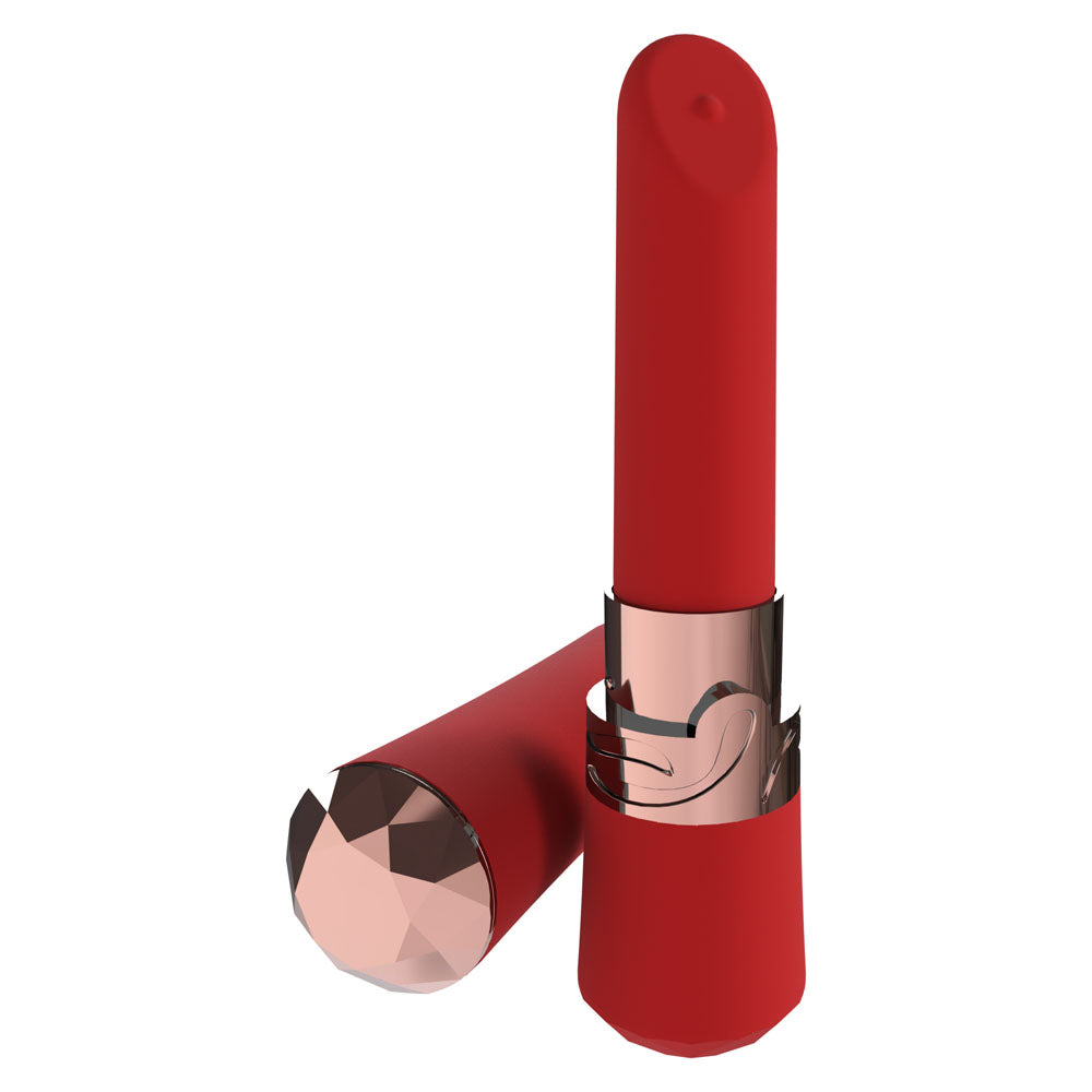 LOVELINE Dahlia - Red 12.5cm Lipstick Vibrator