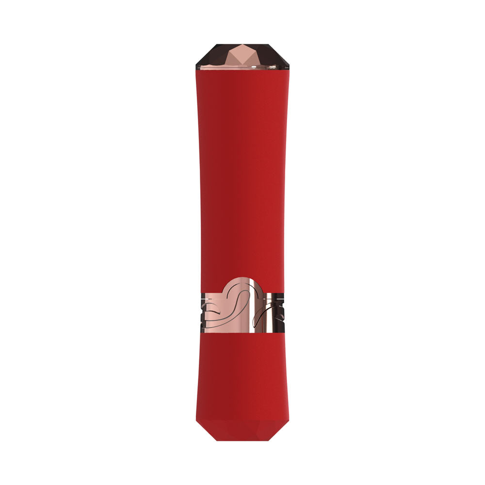 LOVELINE Dahlia - Red 12.5cm Lipstick Vibrator
