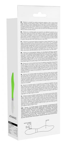 Shots Toys | Lumo Athamas Ultra Soft Silicone 10 Speeds Vibrator Green