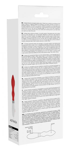Shots Toys | Lumo Astraea Ultra Soft Silicone 10 Speeds Vibrator Red