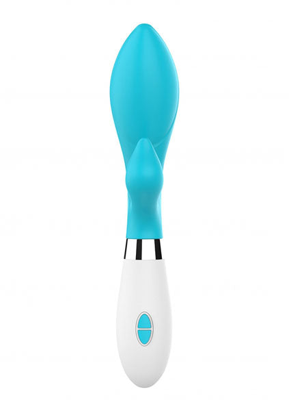 Shots Toys | Lumo Achelois Ultra Soft Silicone 10 Speeds Rabbit Vibrator Turquoise