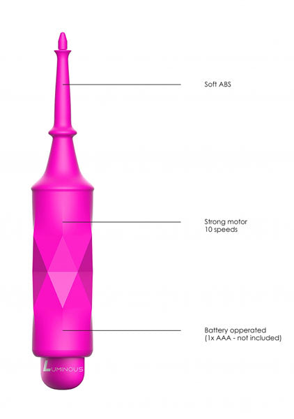 Shots Toys | Lumo Circe - ABS Bullet With Silicone Sleeve - 10-Speeds - Fuchsia