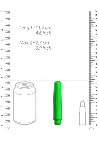 Shots Toys | Lumo Delia - ABS Bullet With Silicone Sleeve - 10-Speeds - Green