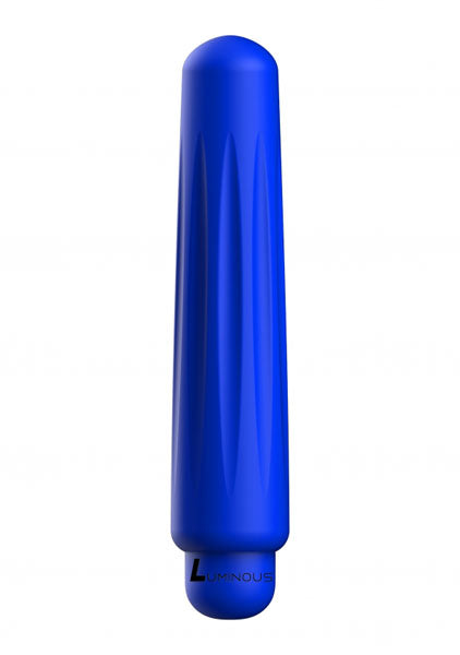 Shots Toys | Lumo Delia - ABS Bullet With Silicone Sleeve - 10-Speeds - Royal Blue