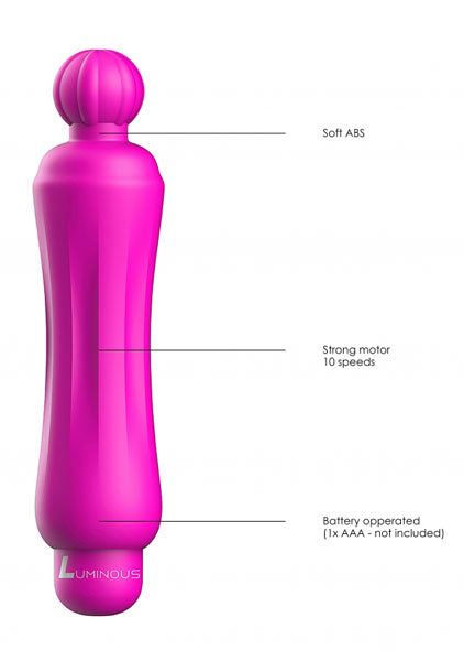 Shots Toys | Lumo Demi - ABS Bullet With Silicone Sleeve - 10-Speeds - Fuchsia