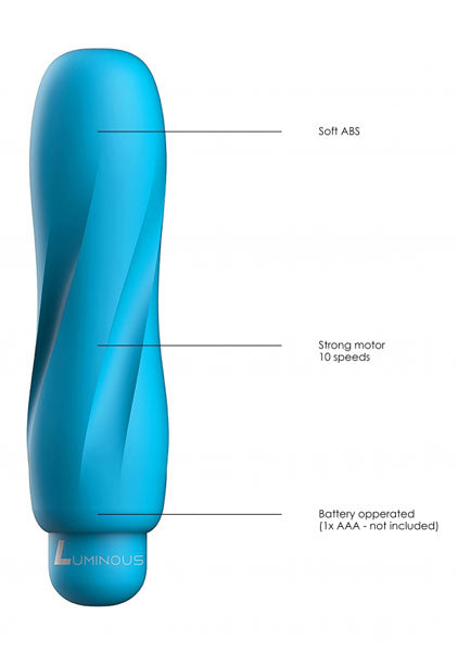 Shots Toys | Lumo Ella - ABS Bullet With Silicone Sleeve - 10-Speeds - Turquoise