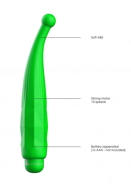 Shots Toys | Lumo Lyra - ABS Bullet With Silicone Sleeve - 10-Speeds - Green