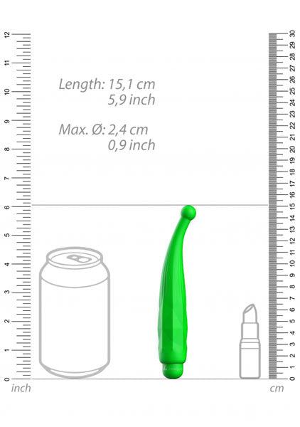 Shots Toys | Lumo Lyra - ABS Bullet With Silicone Sleeve - 10-Speeds - Green