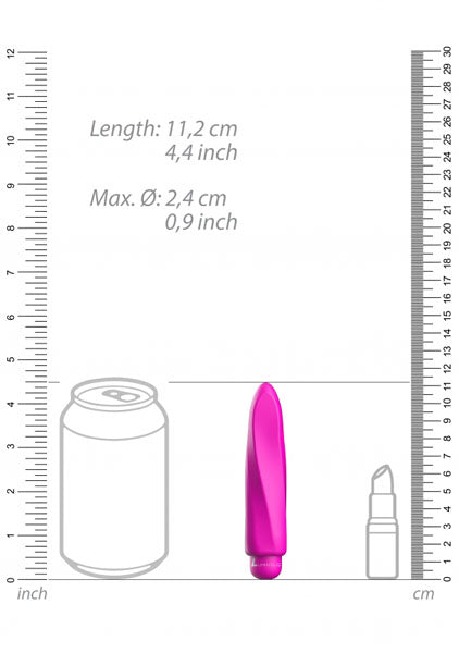 Shots Toys | Lumo Myra - ABS Bullet With Silicone Sleeve - 10-Speeds - Fuchsia
