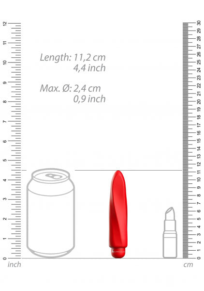 Shots Toys | Lumo Myra - ABS Bullet With Silicone Sleeve - 10-Speeds - Red