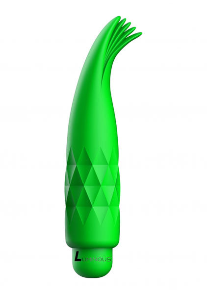Shots Toys | Lumo Zoe - ABS Bullet With Silicone Sleeve - 10-Speeds - Green