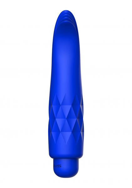 Shots Toys | Lumo Zoe - ABS Bullet With Silicone Sleeve - 10-Speeds - Royal Blue