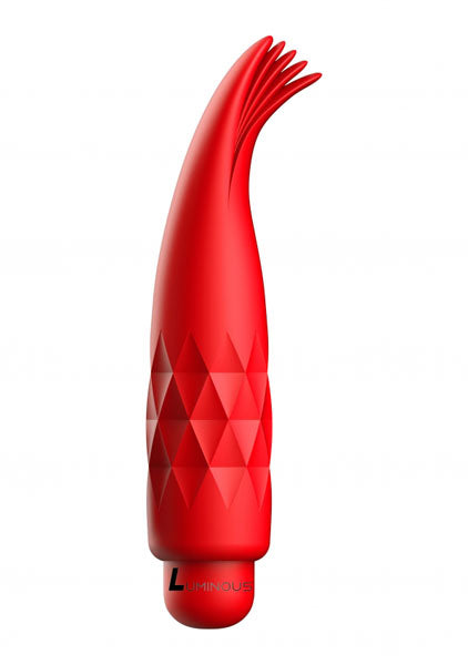 Shots Toys | Lumo Zoe - ABS Bullet With Silicone Sleeve - 10-Speeds - Red
