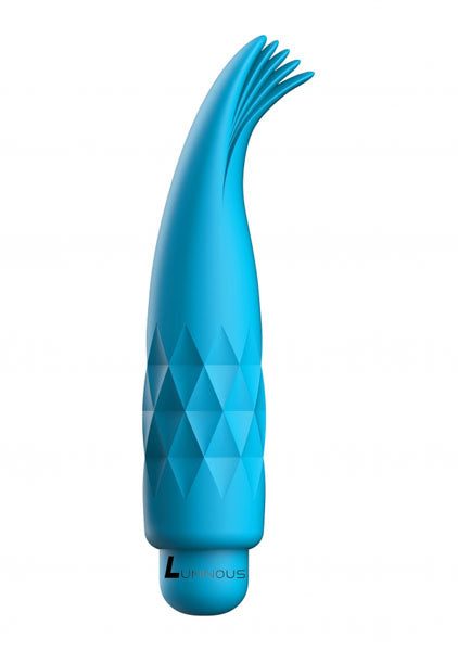 Shots Toys | Lumo Zoe - ABS Bullet With Silicone Sleeve - 10-Speeds - Turquoise