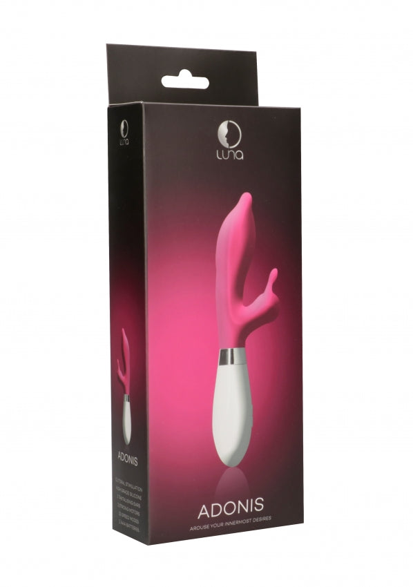 Shots Toys | Luna Adonis 10 Speed Rabbit Vibrator Pink