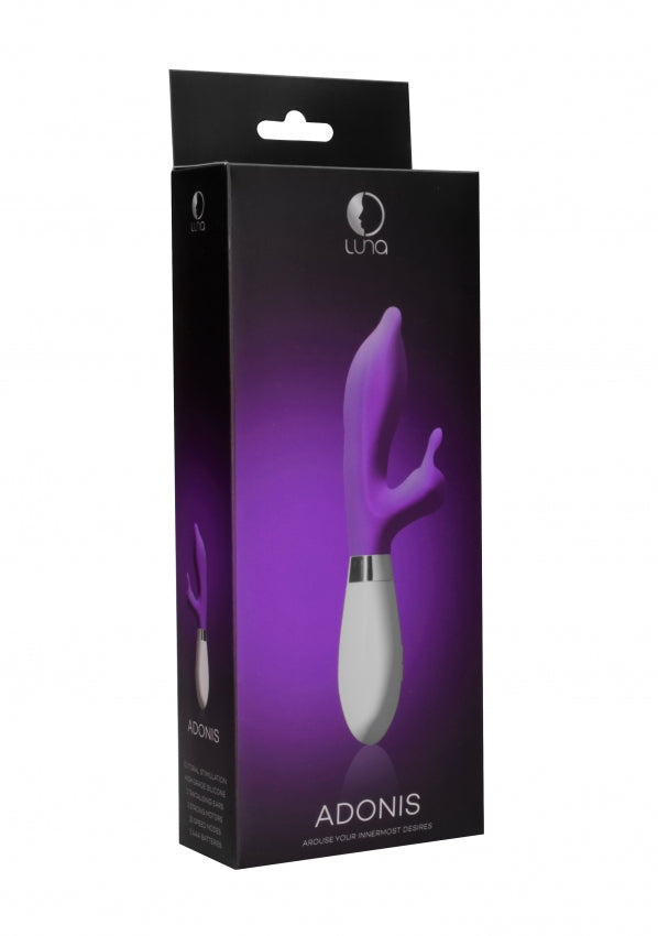 Shots Toys | Luna Adonis 10 Speed Rabbit Vibrator Purple
