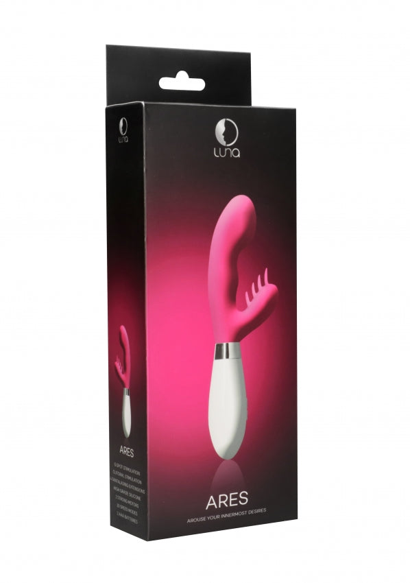 Shots Toys | Luna Ares 10 Speed G-Spot Rabbit Vibrator Pink