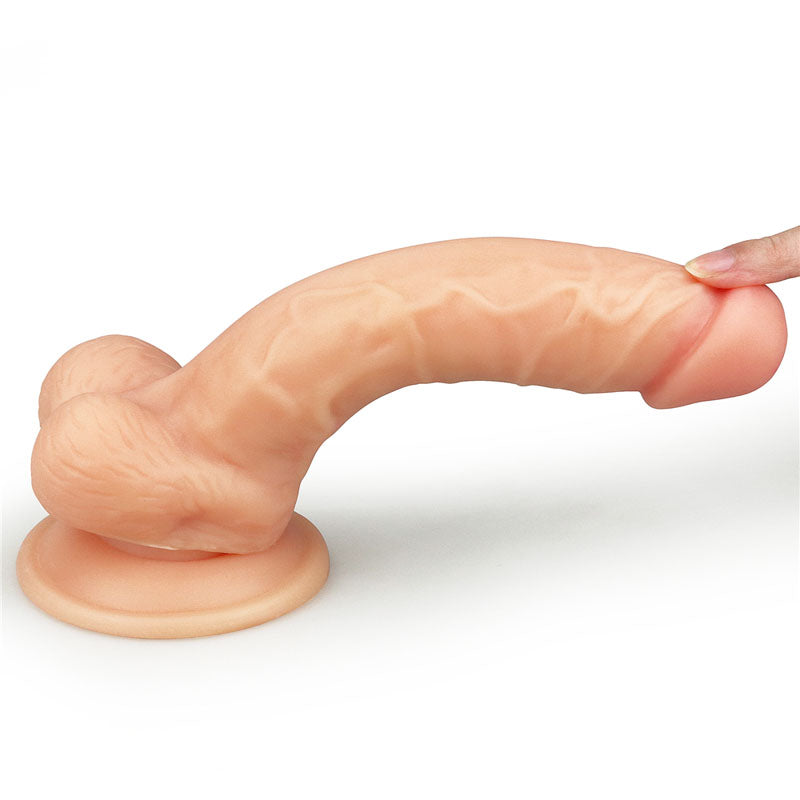 Lovetoy The Ultra Soft Dude - Flesh 20.3cm (8") Dong Dildo