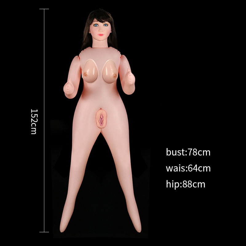 Lovetoy | Victoria Horny Boobie Doll - Brunette Inflatable Love Doll