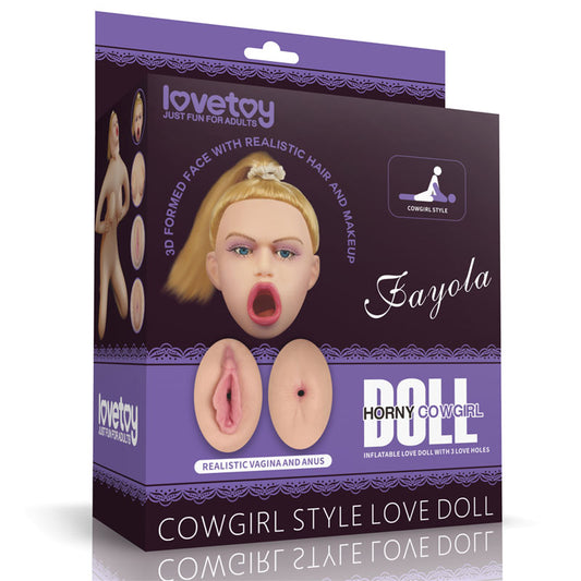 Lovetoy | Fayola Horny Cowgirl Doll - Inflatable Love Doll