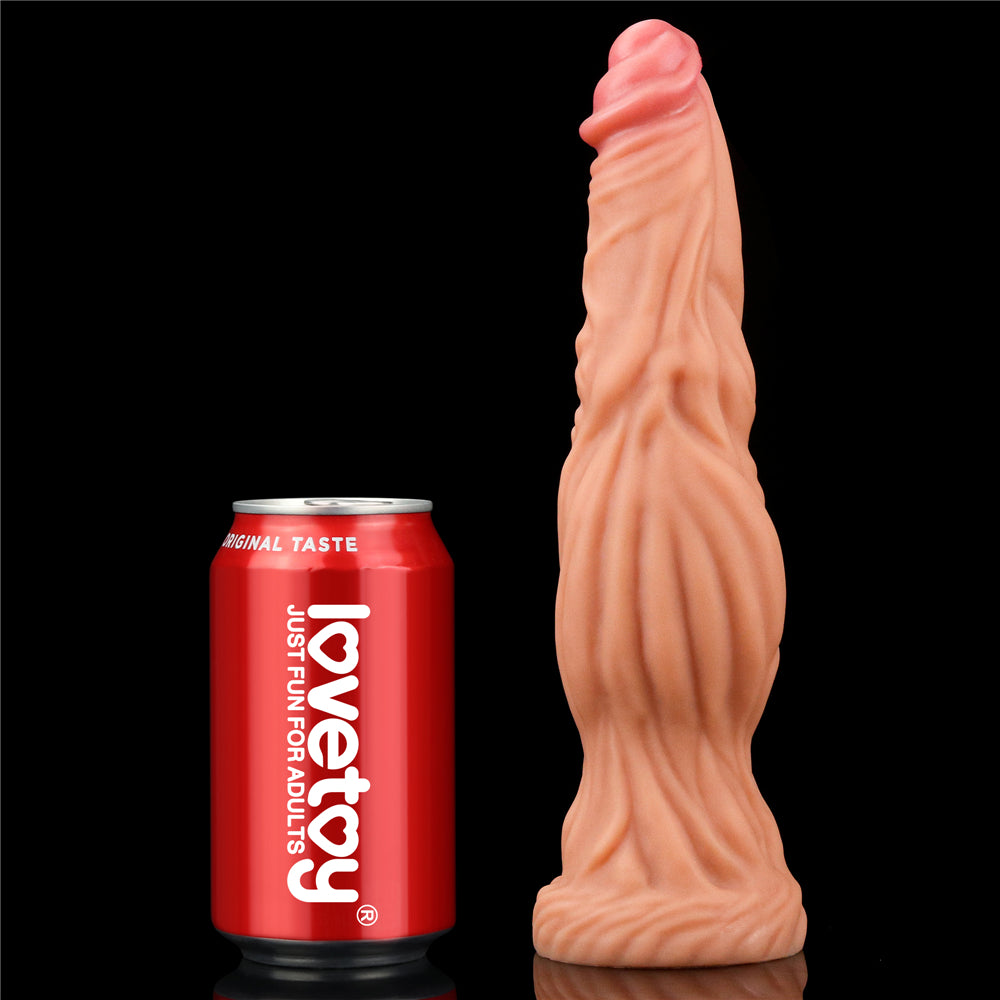 Lovetoy | Nature Cock Flesh 25.5cm (9.5") Platinum Fantasy Platinum Dong Dildo