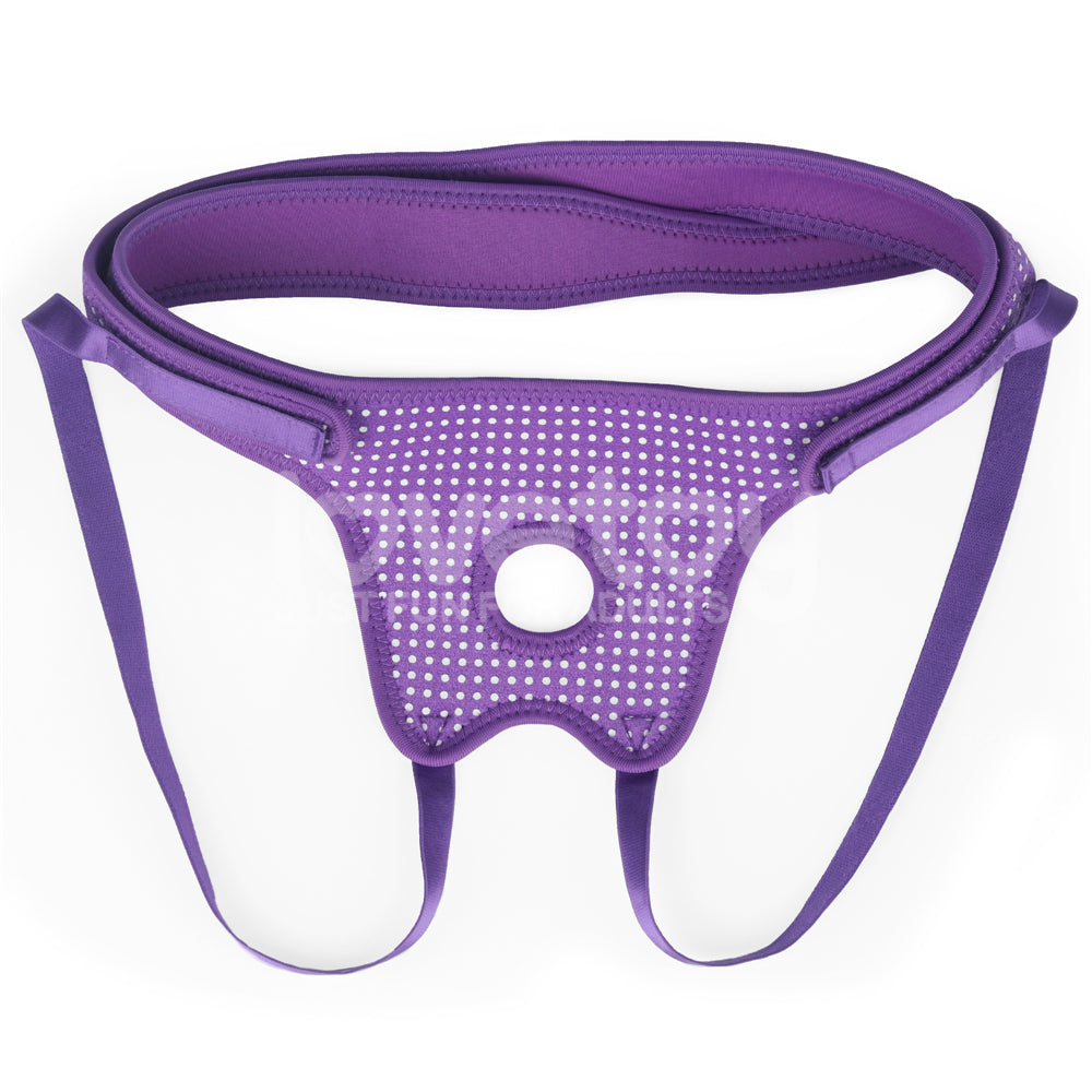 Lovetoy Ingen Easy Strap-On Harness - Purple Adjustable Strap-On Harness (No Probe Included)
