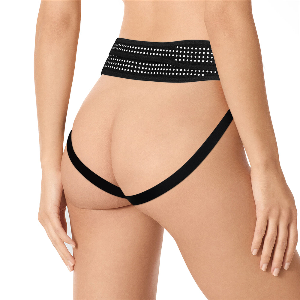 Lovetoy Ingen Easy Strap-On Harness - Black Adjustable Strap-On Harness (No Probe Included)