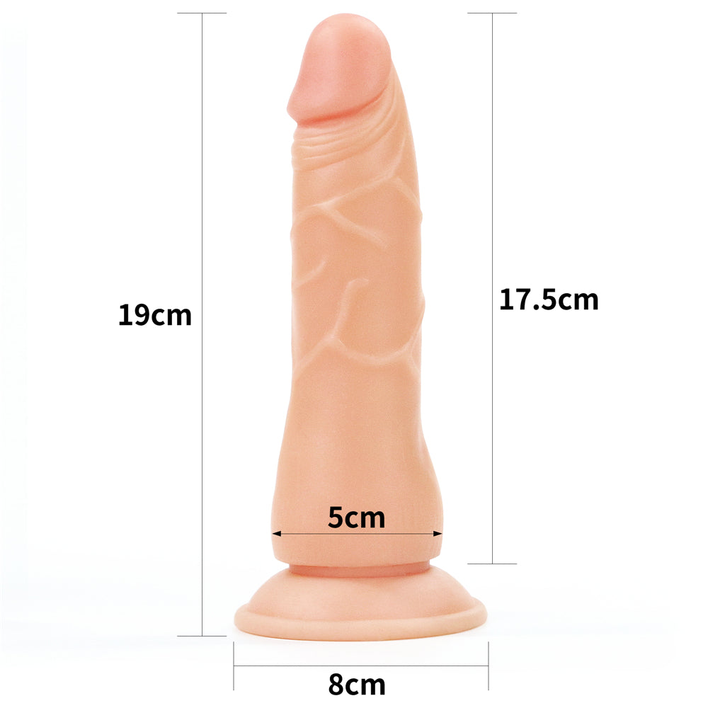 Lovetoy Ingen Easy Strap-On Set - Flesh 19cm (7.5") Strap-On