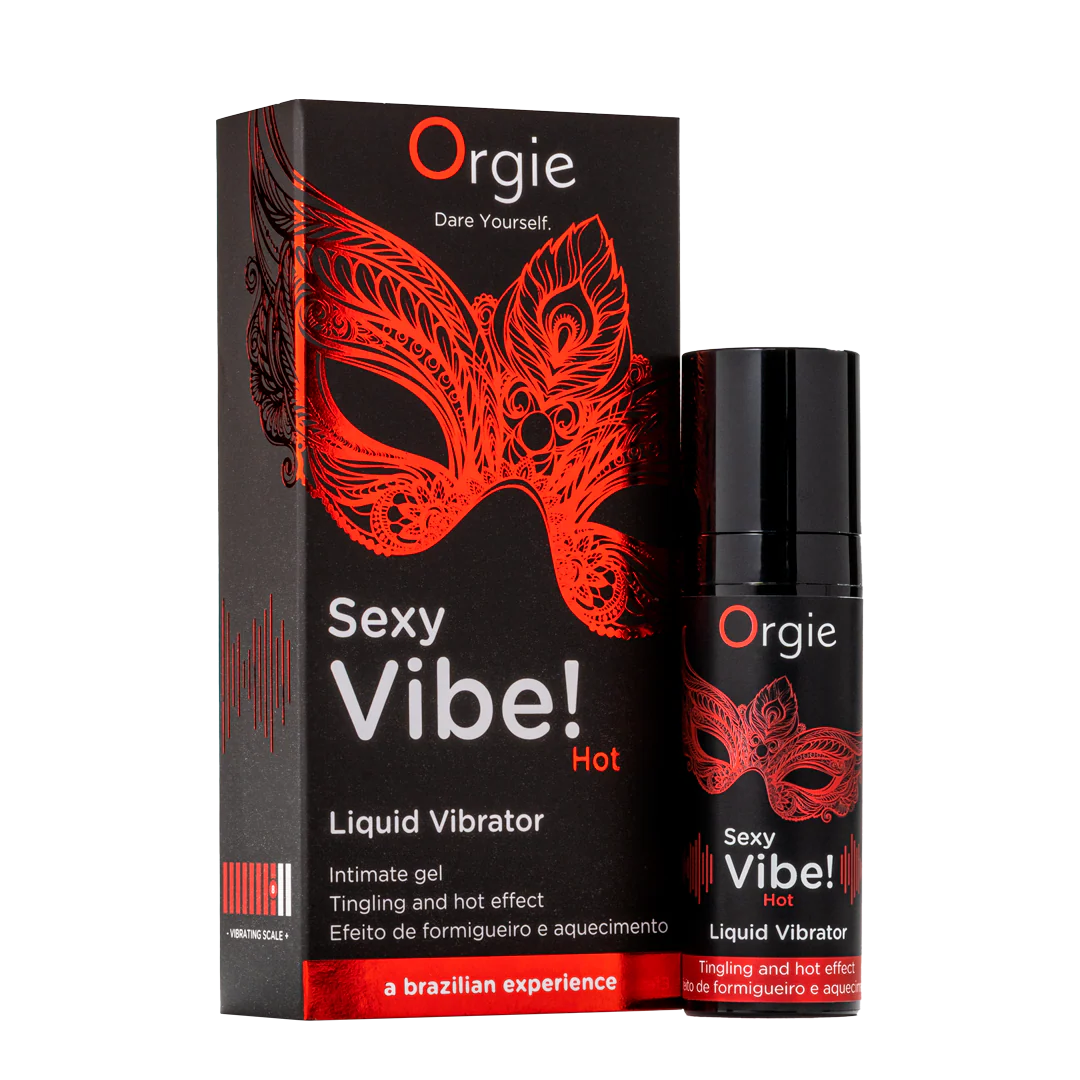Orgie Sexy Vibe! Hot Liquid Vibrator Arousal Gel 15ml