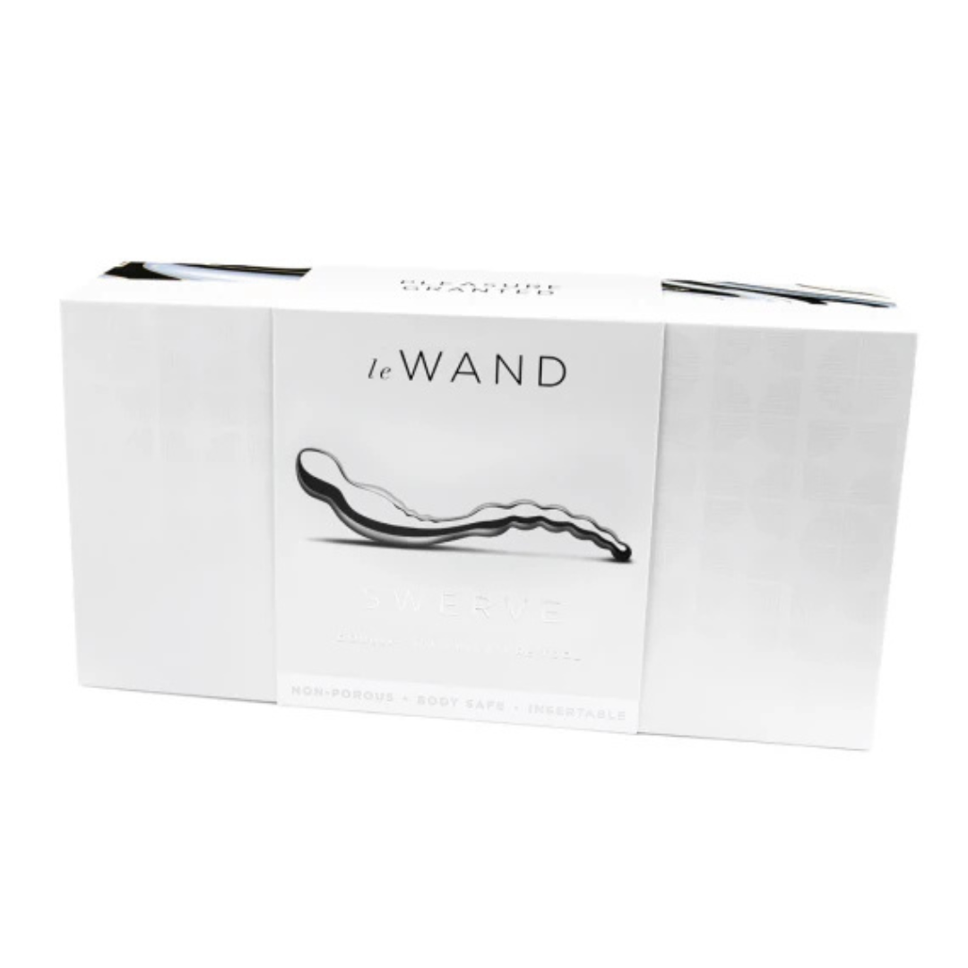 Le Wand Swerve - Stainless Steel Dual-Ended Wand for Anal Stimulation