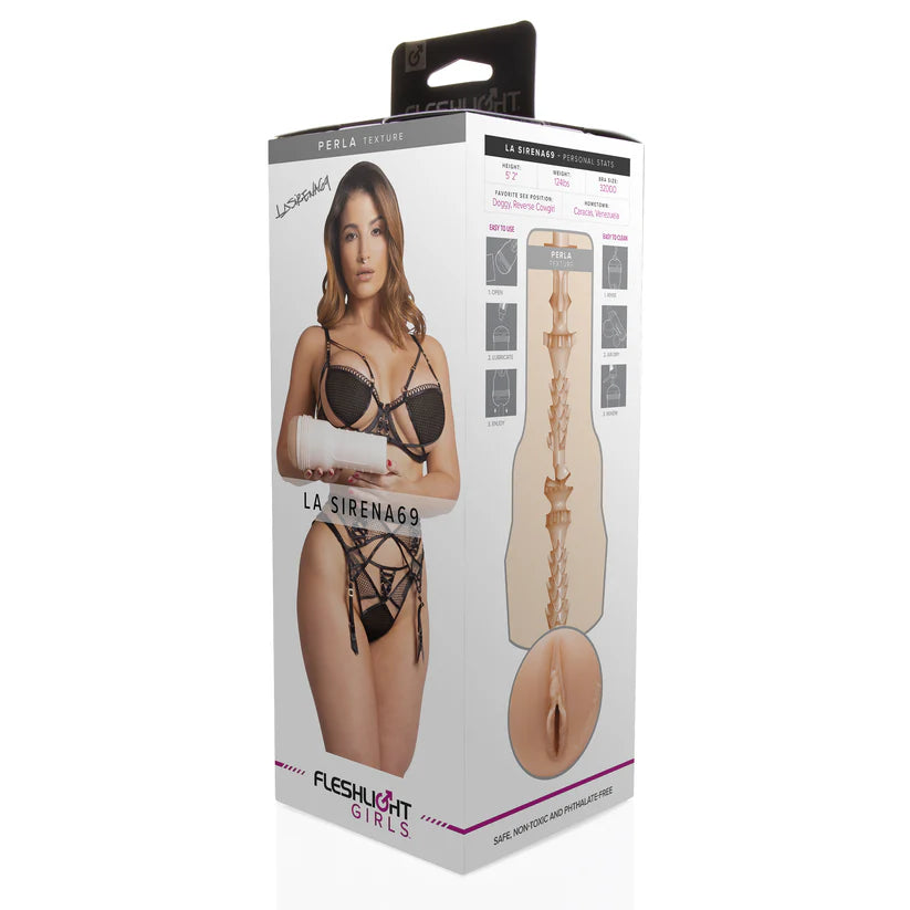Fleshlight Girls La Sirena69 Perla Vagina Masturbator