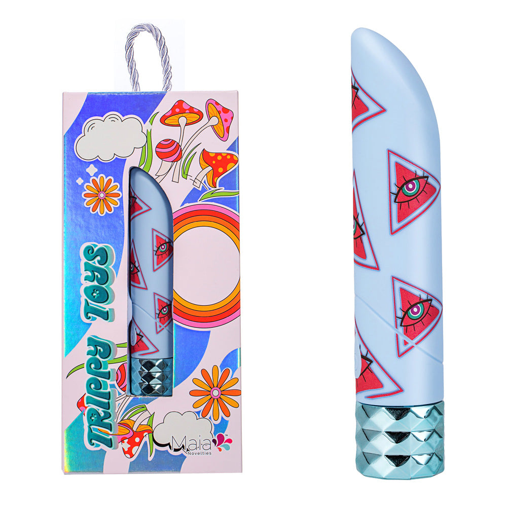 Maia Toys | Maia GRATEFUL DEB - Light Blue 12cm USB Rechargeable Bullet