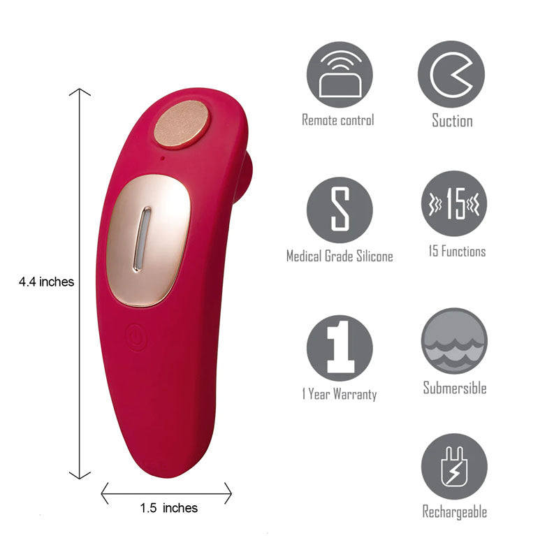 Maia Toys | Maia REMI Rechargeable Suction Panty Vibe with Remote