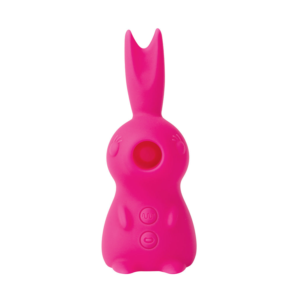 Maia Toys | Maia HUNNI Pink Sucking, Licking & Vibrating Stimulator