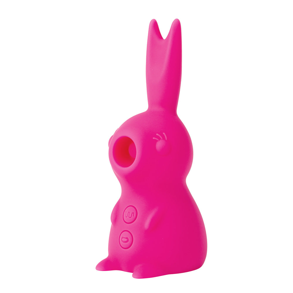 Maia Toys | Maia HUNNI Pink Sucking, Licking & Vibrating Stimulator