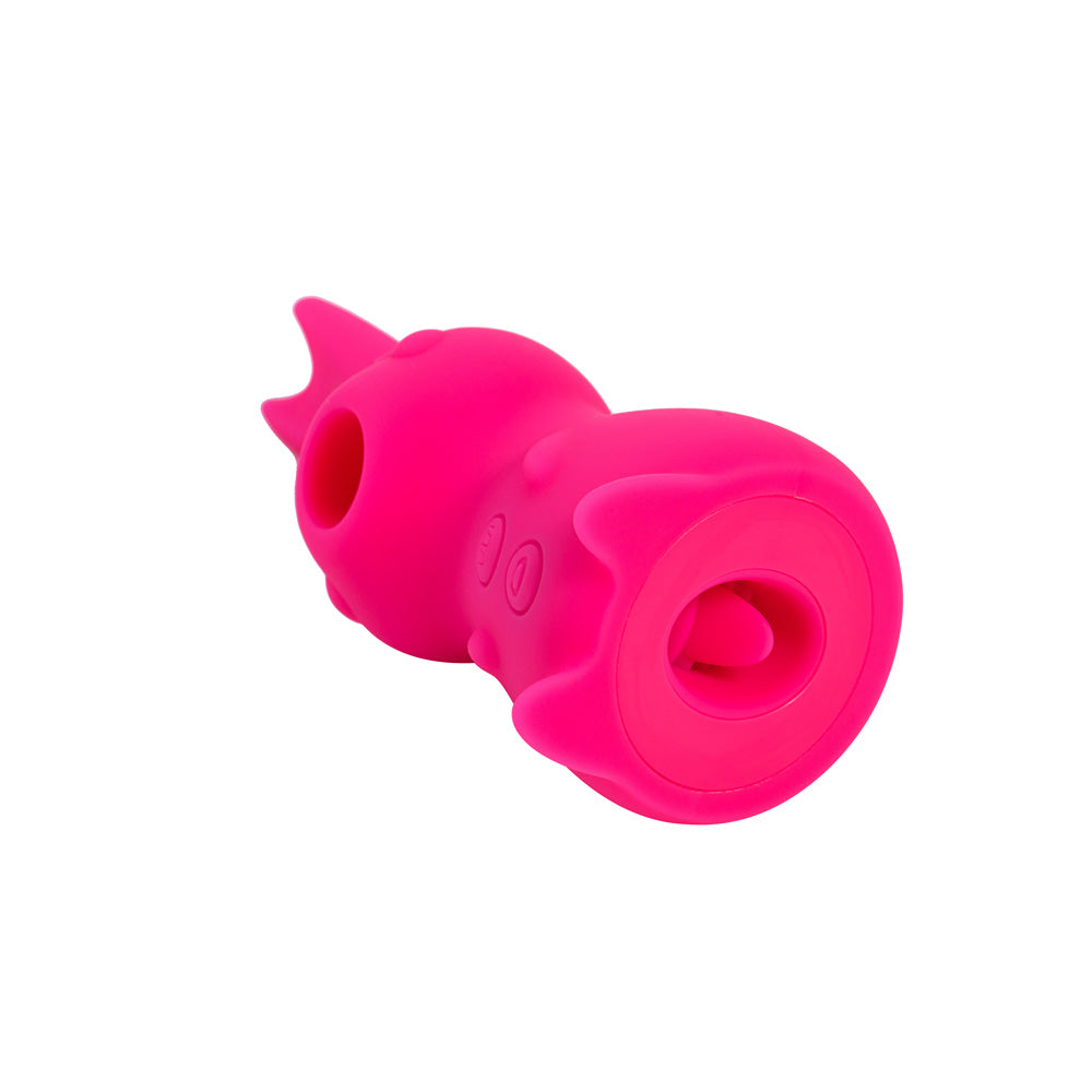 Maia Toys | Maia HUNNI Pink Sucking, Licking & Vibrating Stimulator