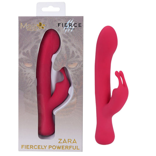 Maia Toys | Maia ZARA - Red 17.1cm USB Rechargeable Rabbit Vibrator
