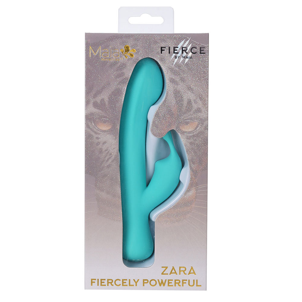 Maia Toys | Maia ZARA - Teal 17.1cm USB Rechargeable Rabbit Vibrator