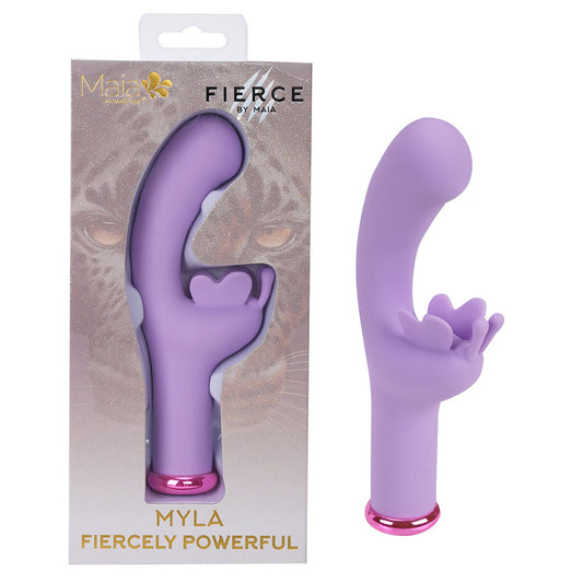Maia Toys | Maia MYLA - Lavender 15.9cm USB Rechargeable Butterfly Vibrator