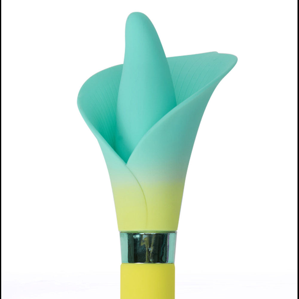 Maia Toys | Maia VALA - Yellow/Green 22.2cm Flower Vibrator