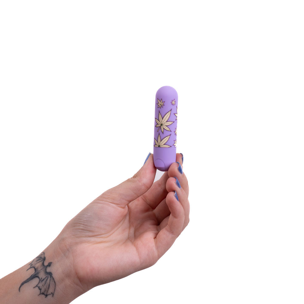 Maia Toys | Maia Jessi 420 - Violet 7.6cm USB Rechargeable Bullet