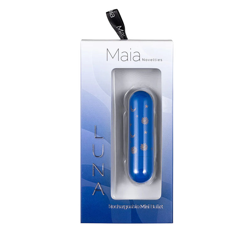 Maia Toys | Maia Luna - Blue 7.6cm USB Rechargeable Bullet