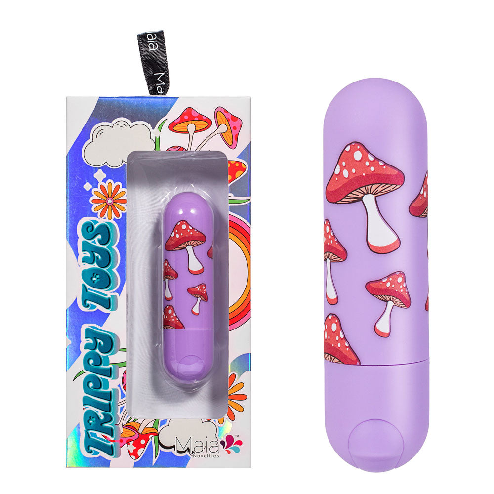 Maia Toys | Maia JESSI Trippy - Lavender 7.6cm USB Rechargeable Bullet