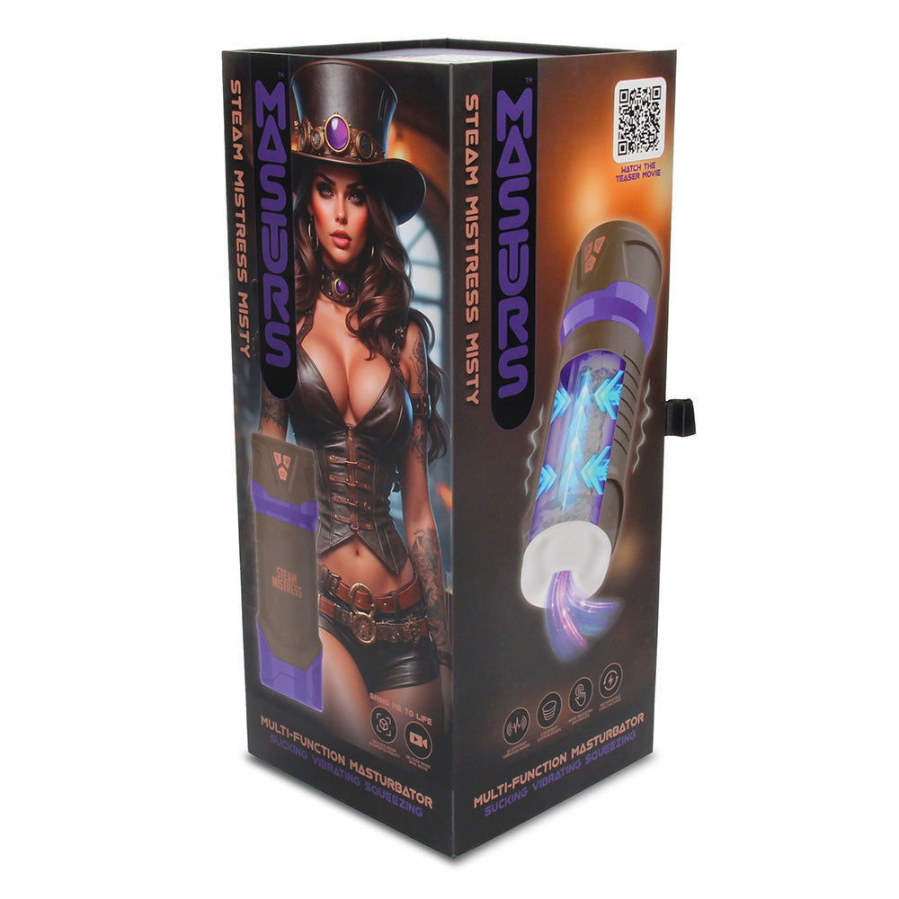Shots Toys | Masturs - Misty - Steam Mistress - Sucking, Vibrating, Squeezing Masturbator