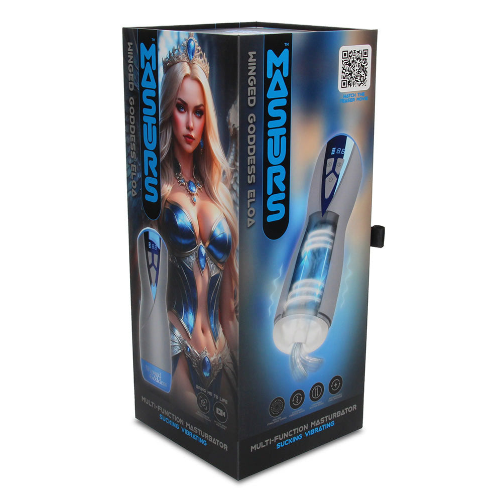 Shots Toys | Masturs - Eloa - Winged Goddess - Sucking, Vibrating Masturbator